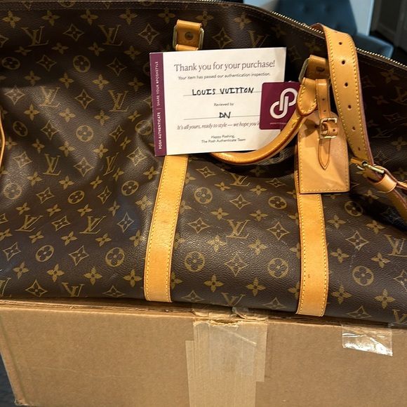 LV DUFFLE BAG WITH DATE STAMP OF MB0033 - MADE IN FRANCE 3RD WEEK OF 2003. - Picture 15 of 15